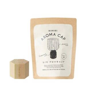 ヒノキアロマキャップ(六角形)/ Hinoki Aroma Cap (Hexagon)